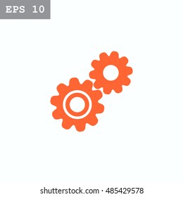 Mechanism Icon Vector. 