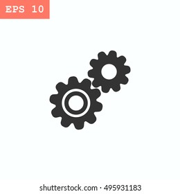 Mechanism Icon Vector. 
