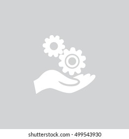Mechanism Icon Vector. 