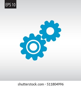 Mechanism Icon Vector. 