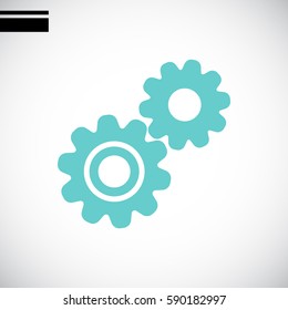 Mechanism Icon Vector. 