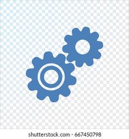 Mechanism Icon Vector. 
