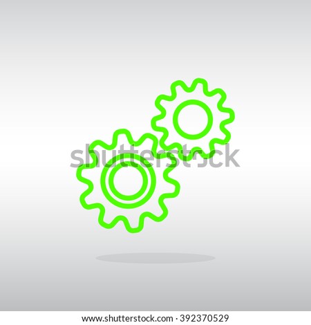 Mechanism Icon Vector. Mechanism Icon JPEG. Mechanism Icon Pictu