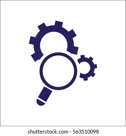 mechanism on white background