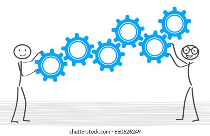 Mechanism teamwork, partnership