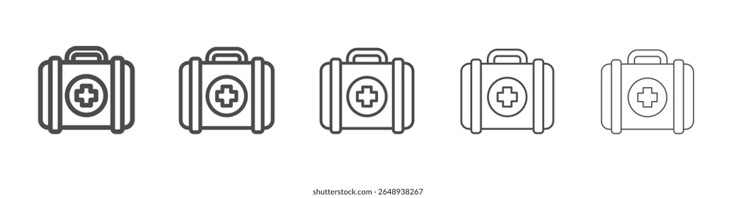 med kit icon simple isolated vector sign