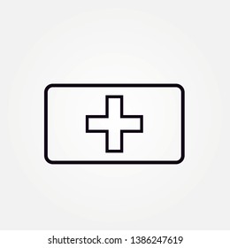 Med Kit Icon Vector.first Aid Box Icon