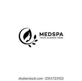 med spa logo Design Template Vector icon