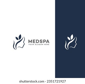 logotipo de spa med Icono de plantilla de diseño Vector