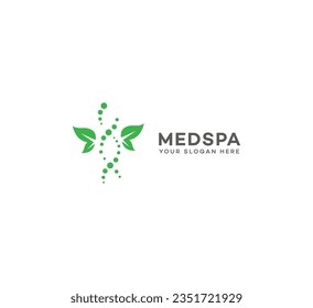 med spa logo Design Template Vector icon