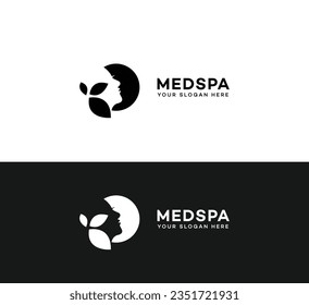 logotipo de spa med Icono de plantilla de diseño Vector