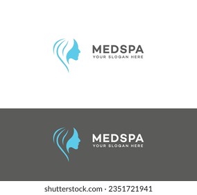 med spa logo Design Template Vector icon