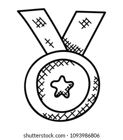 
A medal for achievement
