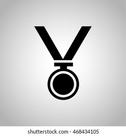 Medal for achievements in knowledge icon