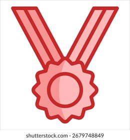 Elemento De Icono De Premio De Medalla Para Diseño