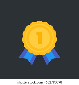 medal, award icon, pictogram