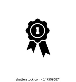 Medal, Award icon vector isolated. Flat Award symbol