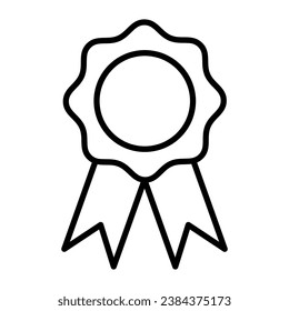 Medal Award Trophy icon logo design vector template illustration. EPS 10