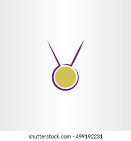 medal award vector icon design