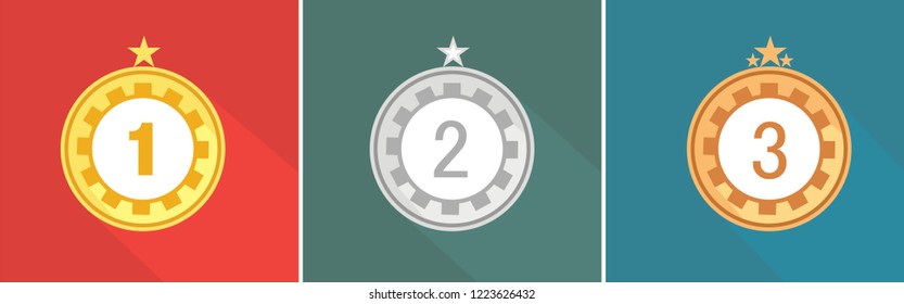 Medal award vector  illustration design 
