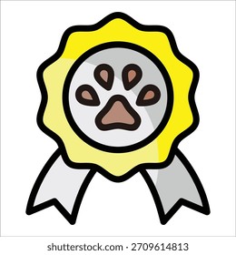 Medal Badge Icon Element For Design