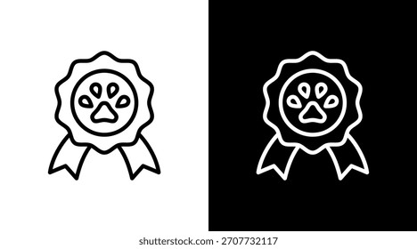 Medal Badge Icon Set Multiple Style Collection