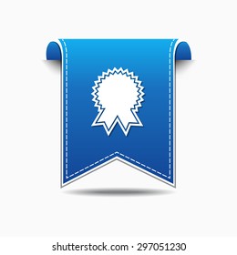 Medal blue Vector Icon Design