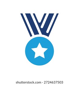 Diseño de Vector de icono de medalla de color bueno para el Web o el App móvil