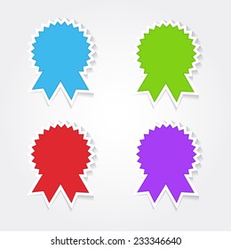 Medal Colorful Vector Icon Design