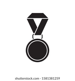 Medal design, Winner competition success sport achievement leadership and challenge theme Vector illustration