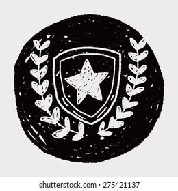 medal doodle