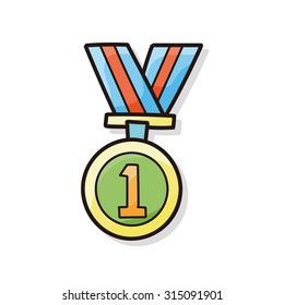 medal doodle