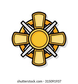 medal doodle