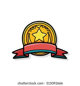 medal doodle