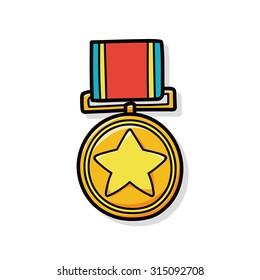 medal doodle