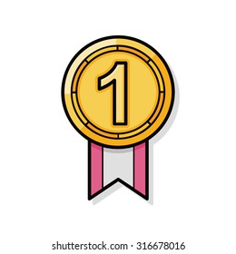 medal doodle