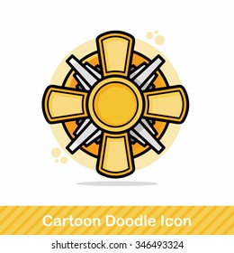 medal doodle