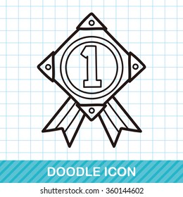 medal doodle