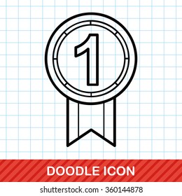 medal doodle
