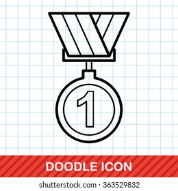 medal doodle