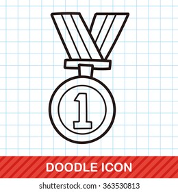 medal doodle