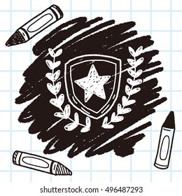 medal doodle