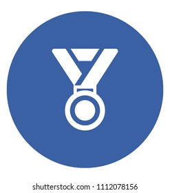 Medal Flat Colored Icon