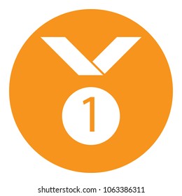 medal flat icon