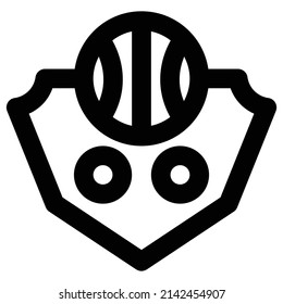 die Medaille des besten Spielers