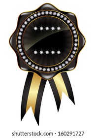 Medal frame black