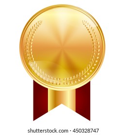 Medal frame ribbon icon