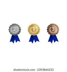 medal gold and silver, award png