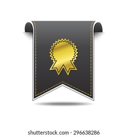 Medal golden Vector Icon Design