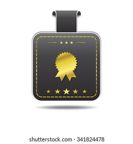 Medal golden Vector Icon Design
